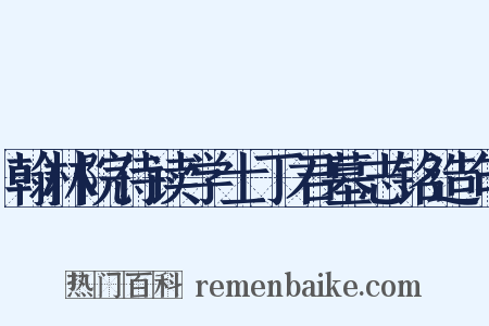 翰林院侍读学士丁君墓志铭造句是什么意思的图片